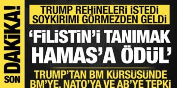 Donald Trump, Gazze’deki soykırımı görmezden geldi! Rehineleri istedi