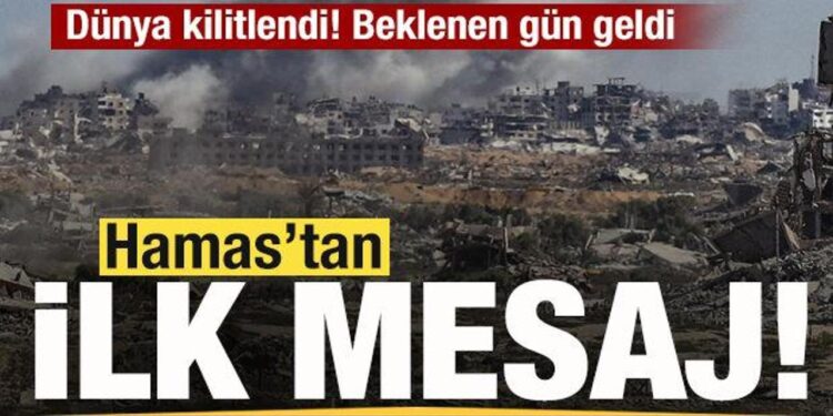 Dünya kilitlendi! Beklenen gün geldi! Hamas’tan son dakika mesajı