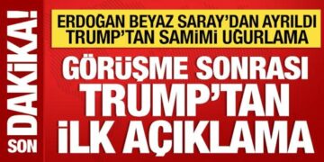 Dünyanın gözü bu zirvede! Erdoğan-Trump görüşmesi bitti: Trump’tan ilk açıklama
