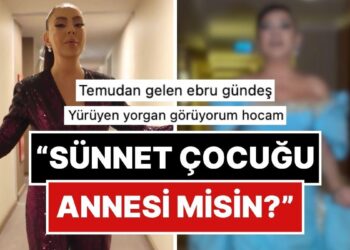 “Ebru Gündeş Özentiliği” Göz Kanatan Elbisesiyle Koridorda Şarkı Söyleyen Deniz Seki Dillere Fena Düştü!