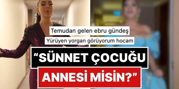 “Ebru Gündeş Özentiliği” Göz Kanatan Elbisesiyle Koridorda Şarkı Söyleyen Deniz Seki Dillere Fena Düştü!