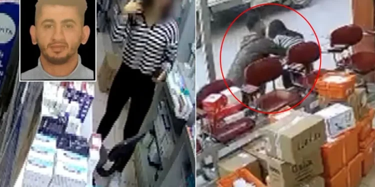 Eczacının üzerine atlayan şüpheliden skandal savunma