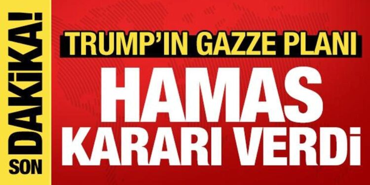 El Cezire: Hamas, Trump’ın planına yanıtını iletti