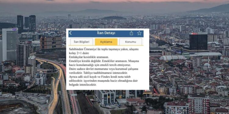 ‘Emekliye kiralık değildir’ ilanı vermişti! Bakanlık cezayı kesti
