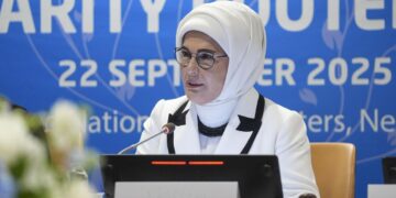 Emine Erdoğan New York’ta yoğun temaslarda bulundu