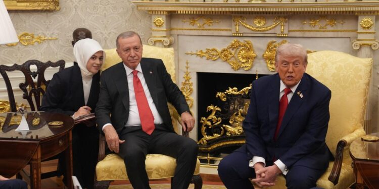 Erdoğan ile Trump’ın Beyaz Saray’daki görüşmesi dünya basınında!