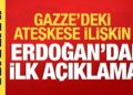 Erdoğan’dan Gazze’deki ateşkese ilişkin ilk açıklama!