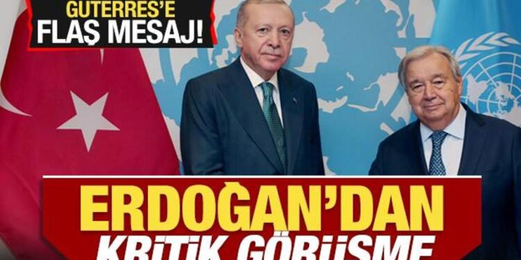Erdoğan’dan tarihi konuşma sonrası kritik görüşme! BM’ye ‘revizyon’ mesajı
