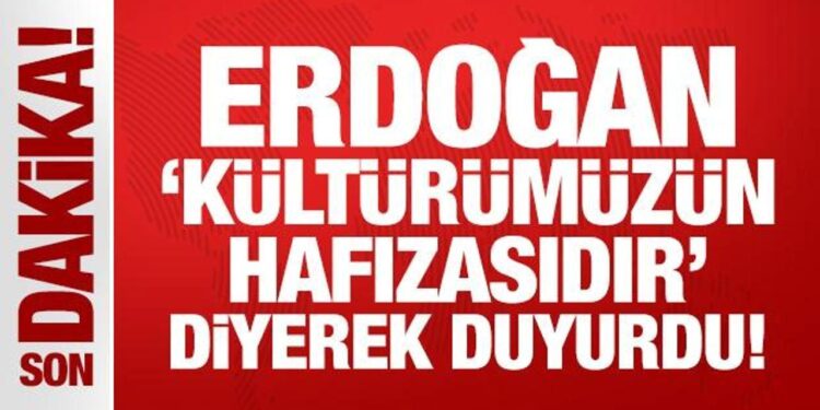 Erdoğan’dan Türk Dil Bayramı mesajı