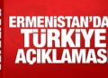 Ermenistan’dan Türkiye açıklaması