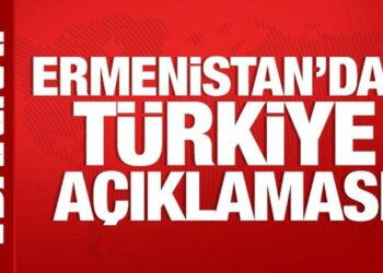 Ermenistan’dan Türkiye açıklaması