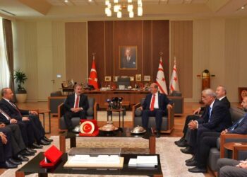 Ersin Tatar, BBP Genel Başkanı Destici’yi kabul etti