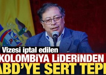 Filistin mitingine katılmış, vizesi iptal edilmişti! Kolombiya liderinden ABD’ye tepki