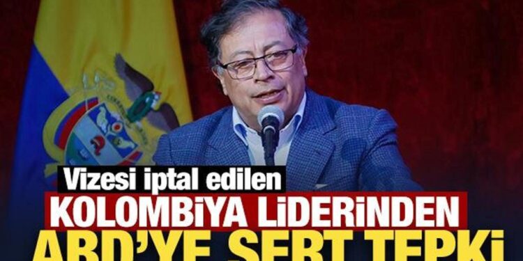 Filistin mitingine katılmış, vizesi iptal edilmişti! Kolombiya liderinden ABD’ye tepki