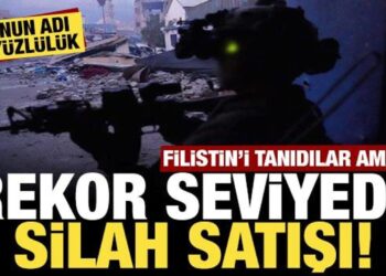 Filistin’i tanıyıp İsrail’e rekor seviyede silah sattılar: Bunun adı ikiyüzlülük!