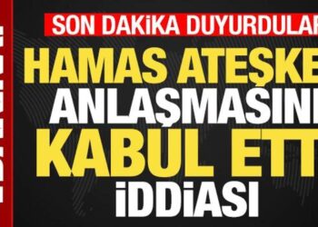 Hamas anlaşmayı kabul etti iddiası! Son dakika duyurdular