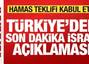 Hamas teklifi kabul etti! Türkiye’den son dakika İsrail açıklaması! Taraflara çağrı