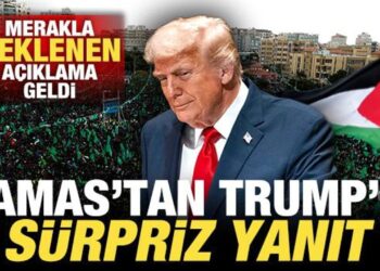 Hamas’tan, Trump’ın Gazze planına ilk yanıt! Merakla beklenen açıklama geldi