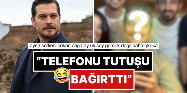 Hayatında İlk Kez Ayna Selfiesi Çeken Çağatay Ulusoy’un Telefonu Tutuşu Ayrı Sempatikliği Ayrı Olay Oldu!