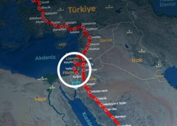 Hicaz Demiryolu haritasında dikkat çeken Filistin-İsrail ayrıntısı… Bakan paylaştı