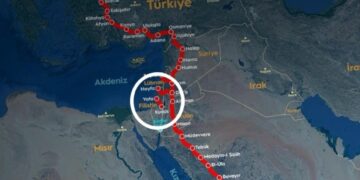 Hicaz Demiryolu haritasında dikkat çeken Filistin-İsrail ayrıntısı… Bakan paylaştı