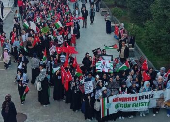 İmam hatipli gençlerden Gazze direnişine anlamlı destek!