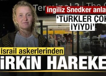 İngiliz Snedker anlattı! İsrail askerilerinden çirkin hareket! Türklere teşekkür etti