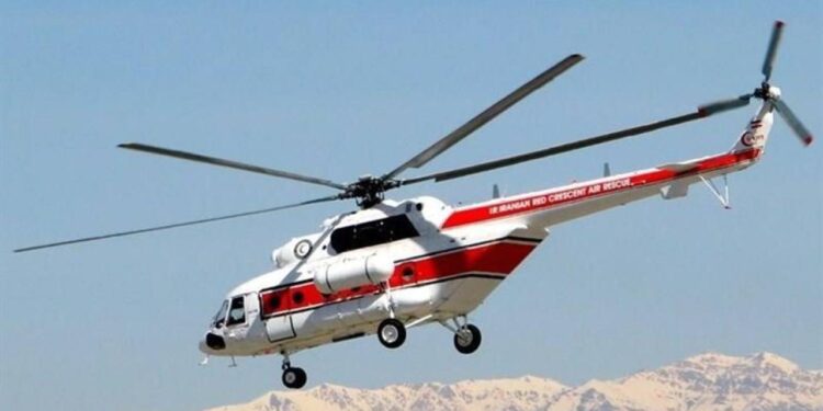 İran’da Kızılay helikopteri düştü: 2 ölü