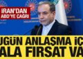 İran’dan ABD’ye çağrı: Anlaşma için hala fırsat var!