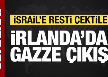 İrlanda’dan Gazze çıkışı: İsrail’e resti çektiler!