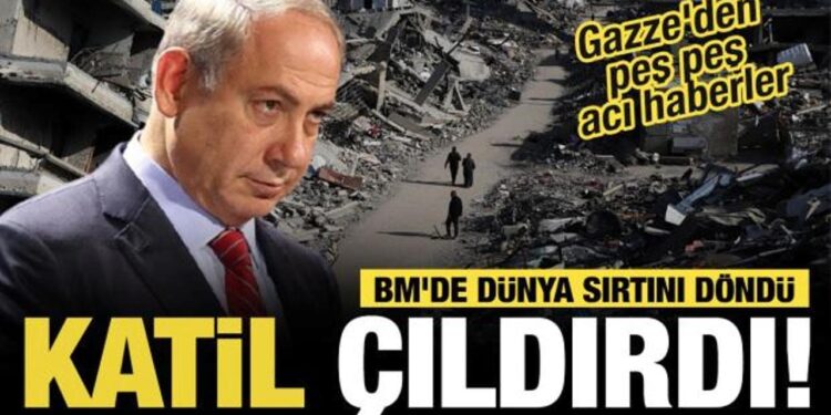 İsrail bir kez daha geceyi kana buladı!