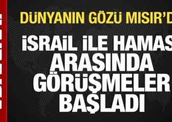 İsrail ve Hamas arasında müzakereler başladı