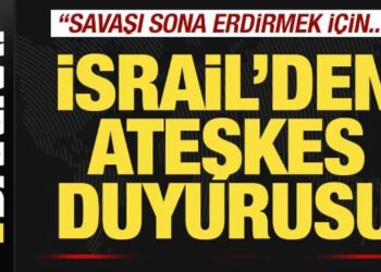 İsrail’den son dakika ateşkes duyurusu! “Savaşı sona erdirmek için…”