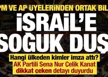 İsrail’e soğuk duş, AKPM ve AP üyelerinden ortak bildiri! Hangi ülkeden kimler imza attı?