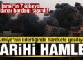 İsrail’in 7 ülkeye saldırısı bardağı taşırdı! Türkiye’nin liderliğinde harekete geçiliyor