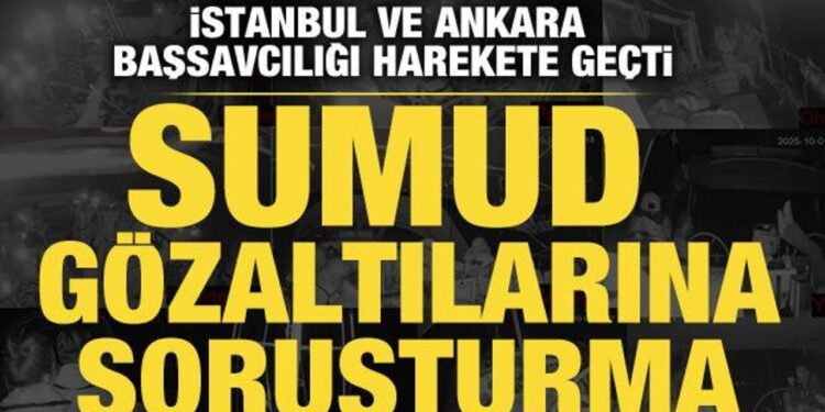 İstanbul ve Ankara Başsavcılığından Sumud gözaltılarına soruşturma
