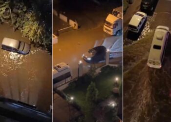 İstanbul’da sağanak! Maltepe ve Üsküdar göle döndü