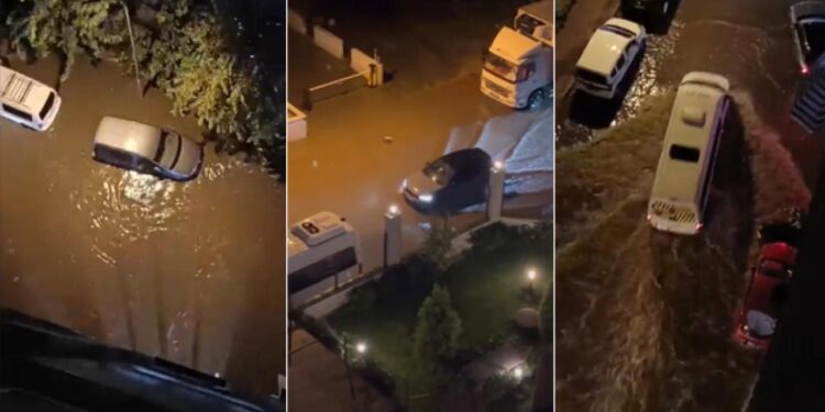 İstanbul’da sağanak! Maltepe ve Üsküdar göle döndü