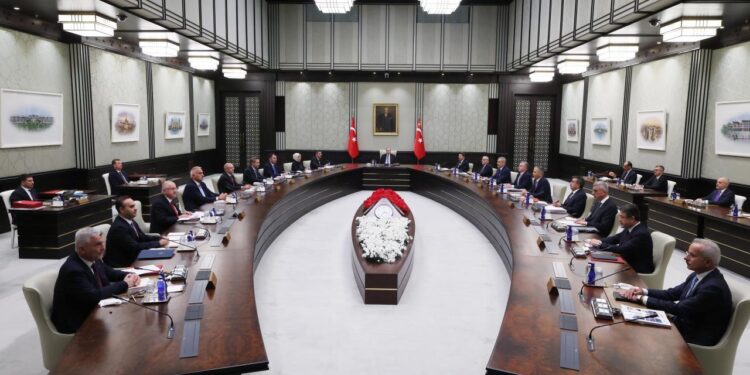 Kabine, Cumhurbaşkanı Erdoğan başkanlığında toplandı