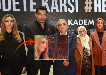 KADEM etkinliğinde Sinem Kobal’ın hareketleri dikkat çekti