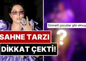 Kalben’in Derin Bacak Dekolteli Sahne Kıyafeti Sosyal Medyada Gündem Yarattı!