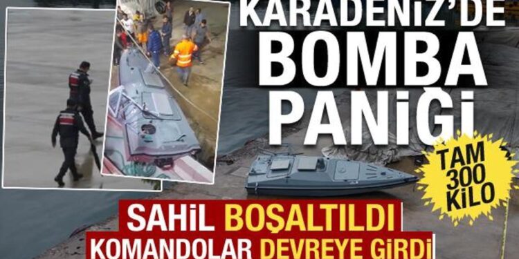 Karadeniz’de patlayıcı madde paniği! Balıkçılar buldu, SAS komandoları harekete geçti