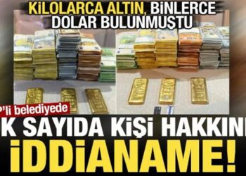 Kilolarca altın, binlerce dolar bulunmuştu! CHP’li belediyede 41 kişi hakkında iddianame