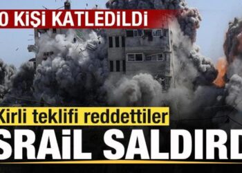 Kirli teklife ‘Hayır’ dediler! İşgalci İsrail saldırdı: 30 kişi katledildi