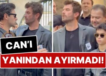 Kıvanç Kasabalı’nın Gözyaşlarına Boğulan Oğlu Can’ı Dedesinin Cenazesinde Amcası Kıvanç Tatlıtuğ Teselli Etti