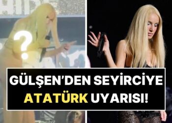 Konserde Üstüne Para Atan Seyirciye Sert Çıkan Gülşen’den Atatürk Uyarısı!