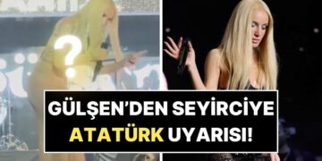 Konserde Üstüne Para Atan Seyirciye Sert Çıkan Gülşen’den Atatürk Uyarısı!