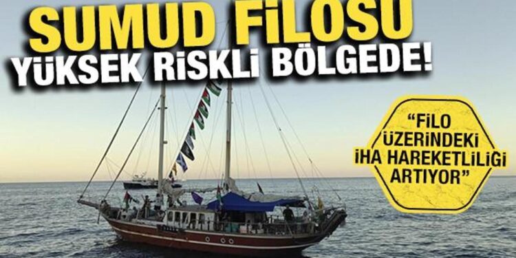 Küresel Sumud Filosu: Filo üzerindeki İHA hareketliliği artıyor