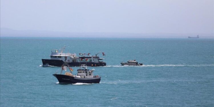 Küresel Sumud Filosu hızla ilerliyor! Gazze’ye 175 deniz mili kaldı