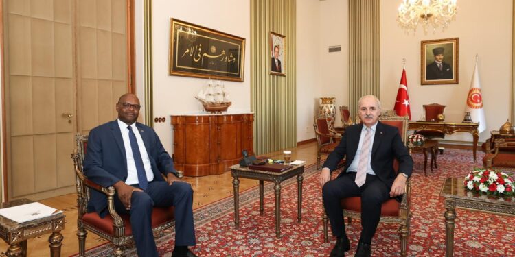 Kurtulmuş, Zimbabve Büyükelçisi Mutiwazuka’yı kabul etti